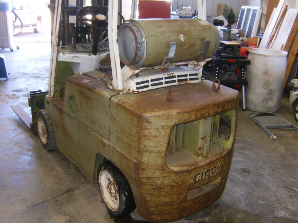 Clark C500-50 propane forklift