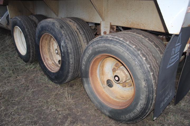 2002 R-WAY 4221 TRI 42 Ft. Belly Dump Trailer