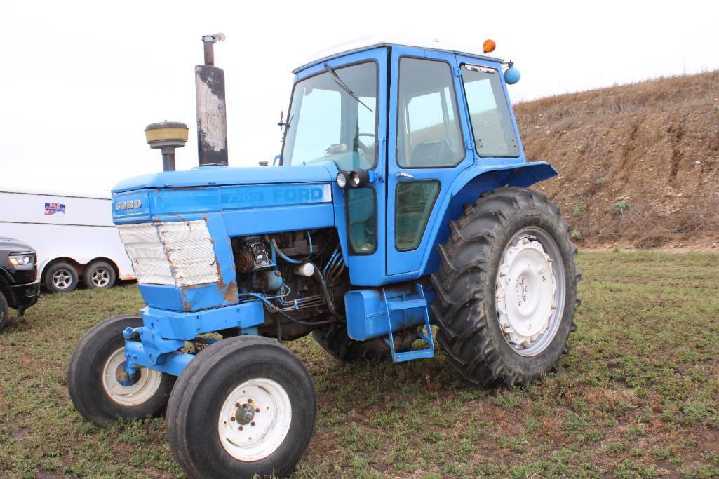 Ford 7700 Dsl Tractor w/Cab
