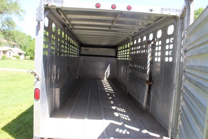 1994 Wilson 7x24 Alum. Livestock Trailer