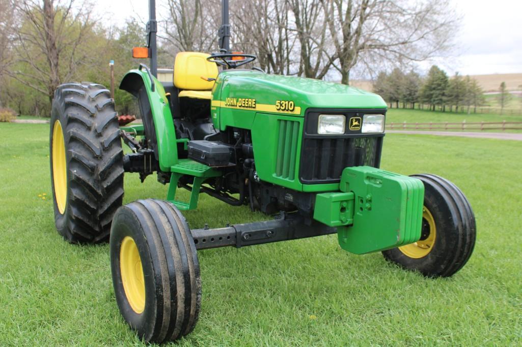 JD 5310 2WD Tractor w/Open Station