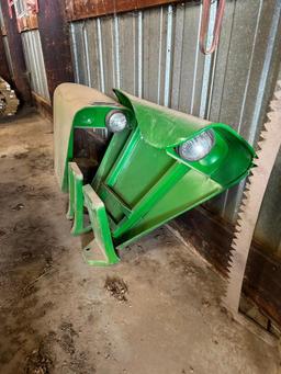 Set JD 20 Series Flat Top Fenders w/Lights