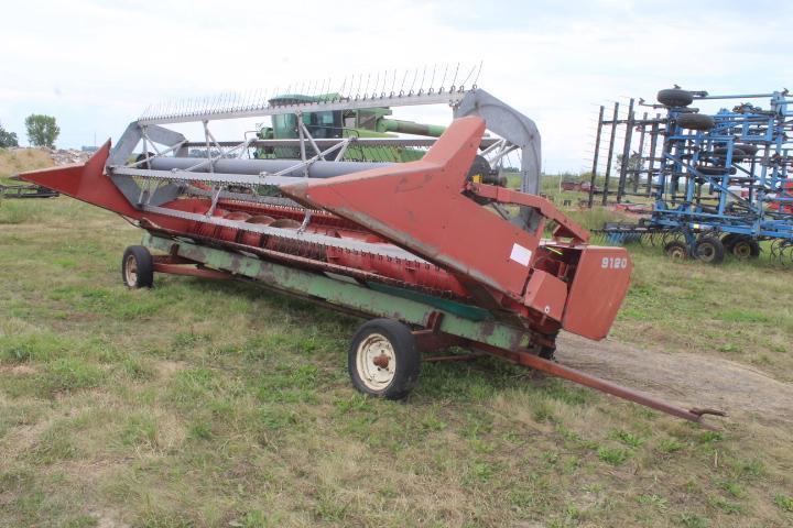 MF 9120 Bean Head & HM Head Trailer, 20 Ft.