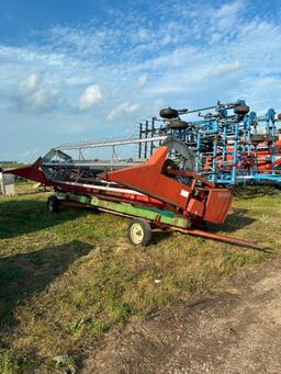 MF 9120 Bean Head & HM Head Trailer, 20 Ft.