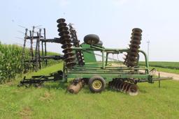 JD 235 Tandem Disc w/summers 3 bar harrow