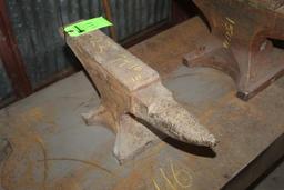 75 lb. Solid Wrough Anvil 22 In.