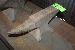 75 lb. Solid Wrough Anvil 22 In.
