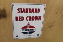 Standard Red Crown 12 In.x15 In.Rep. Sign