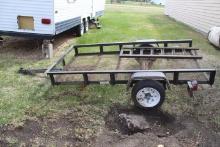 Carry-On 4 Ft.x8 Ft. 2 wheel trailer w/ Steel Mesh Floor.