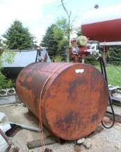 500 Gal. Gas Tank w/ Bennett Elec. Pump