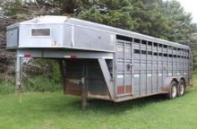 1995 Titan 20 Ft. Livestock Trailer