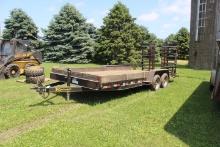 2012 Kaufman 7 Ft.x20 Ft. BP Trailer
