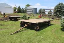 8 Ft.x18 Ft. Wdn. Hay Rack w/ Back