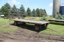 8 Ft.x18 Ft. Wdn. Hay Rack w/ Back