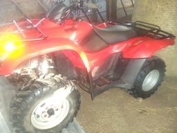 Honda 4x4 Fourtrax ES Quad Bike