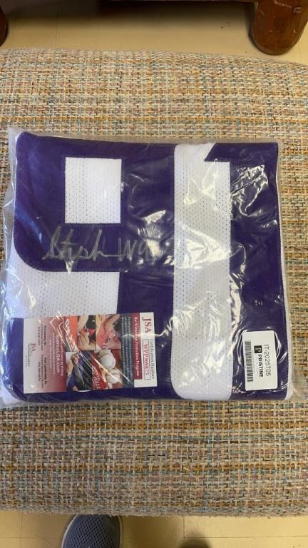 Stephen Weatherly autographed Minnesota Vikings