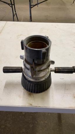 2-1/2” ELKHART fire hose nozzle