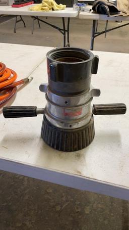 2-1/2” ELKHART fire hose nozzle