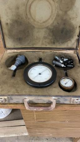 Pressure test gauge kit