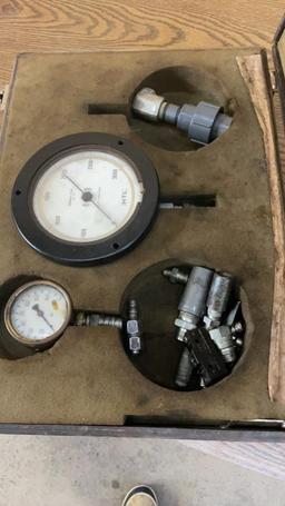Pressure test gauge kit