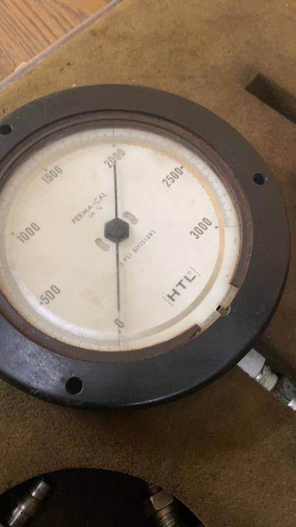 Pressure test gauge kit