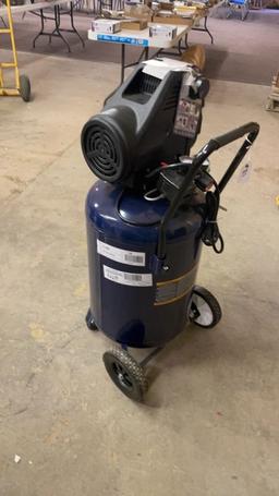 CH 20gal/1.3hp oil-free vertical air compressor