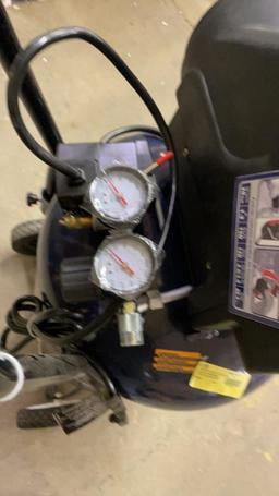 CH 20gal/1.3hp oil-free vertical air compressor