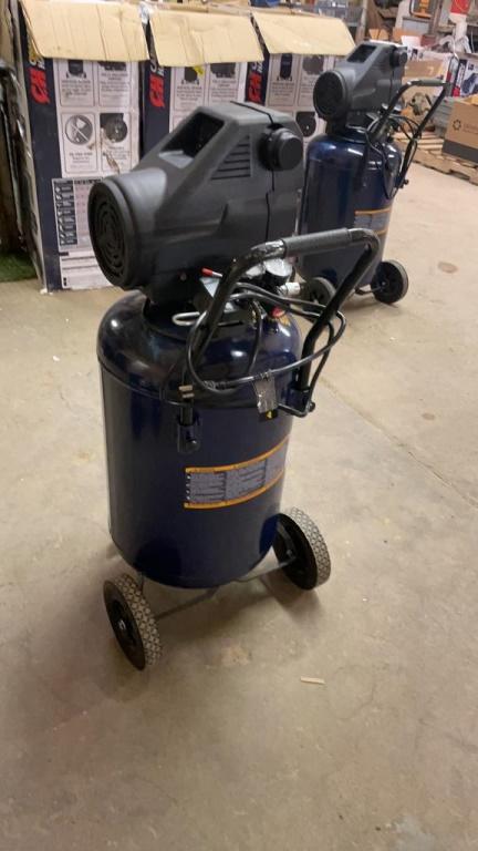 CH 20gal/1.3hp oil-free vertical air compressor