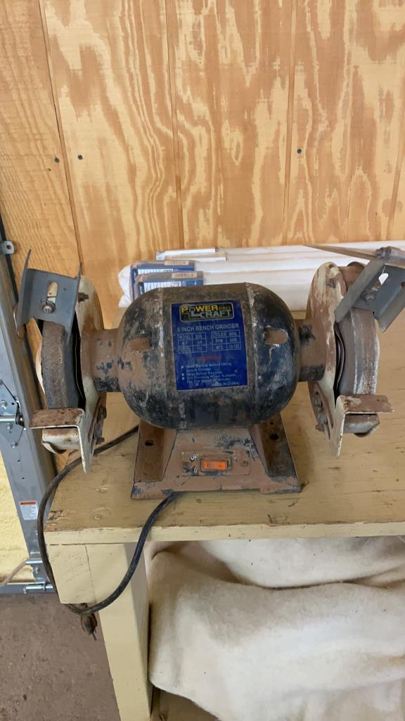 6” bench grinder
