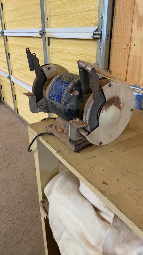 6” bench grinder