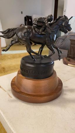 MBNA American Racing Challenge bronze on swivel