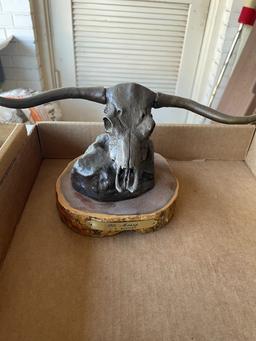 3 small bronze sculptures