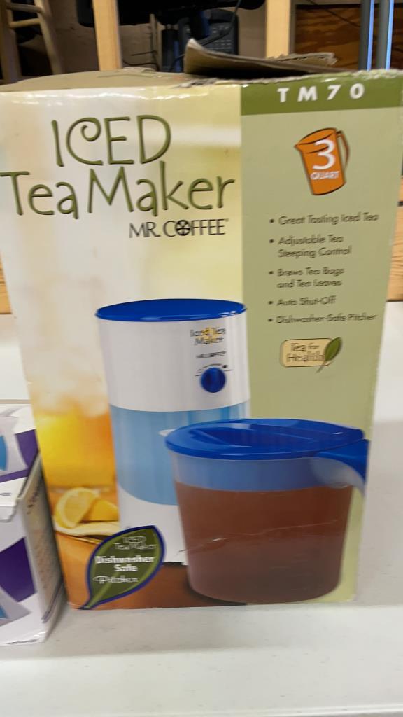 Iced tea maker & iron