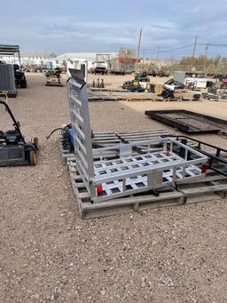 Aluminum carrier w/ramp
