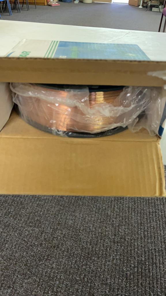 New roll of MIG welding wire