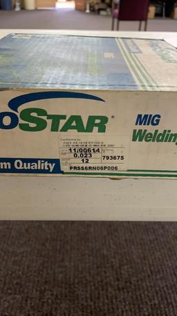 New roll of MIG welding wire