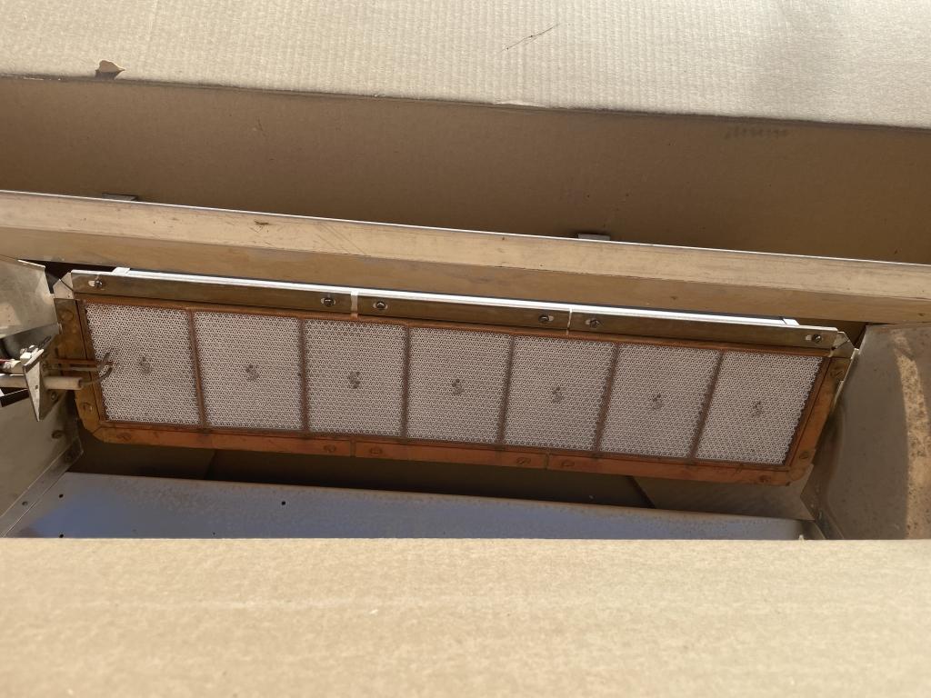 Schwank 71,000btu infrared gas heater