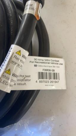 New 30ft 30amp/125V RV cordset