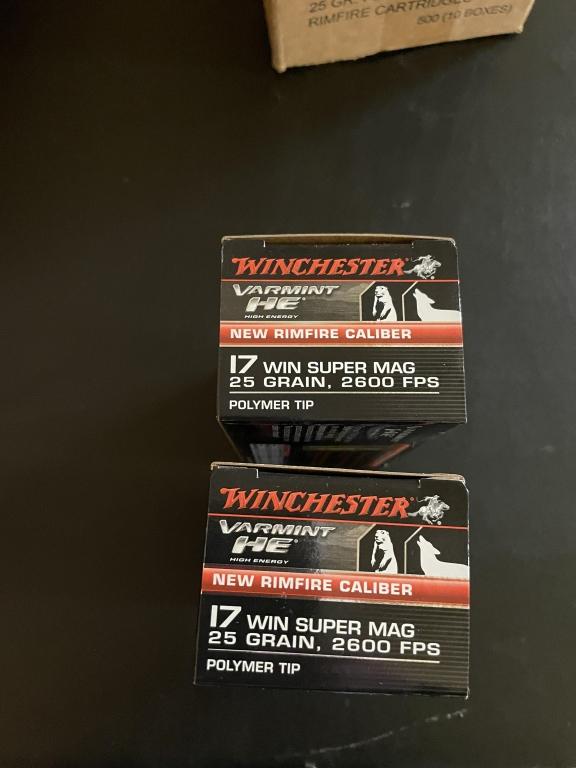 17 WIN Super Mag ammo