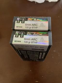 Hornady Black 6mm ARC 105gr ammo