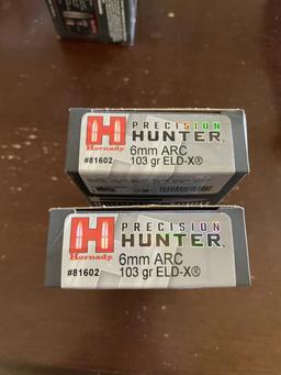 Hornady Precision 6mm ARC 103gr ammo