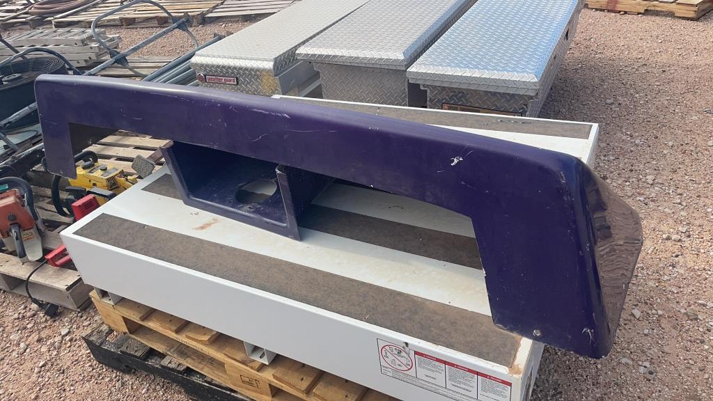 Wind deflection hood