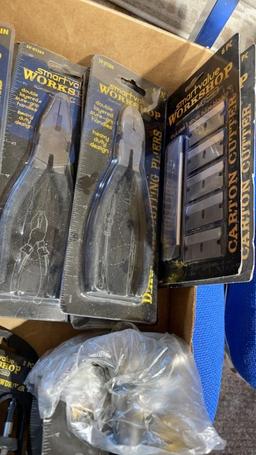 Box of misc household tools