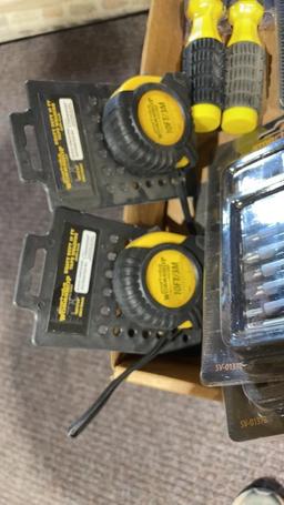 Box of misc household tools