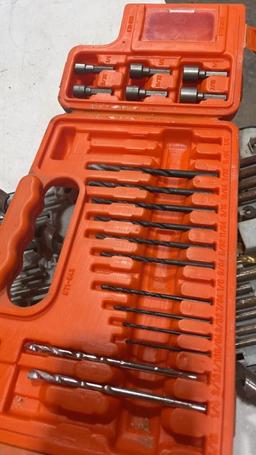 Lot of drill bits