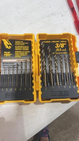 Lot of drill bits