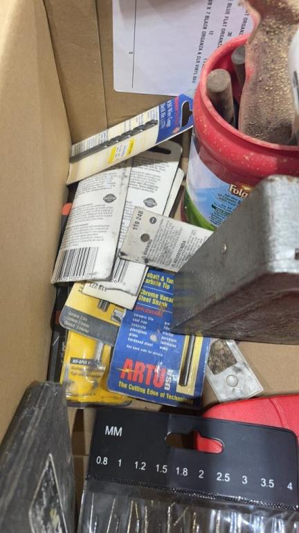 Lot of drill bits
