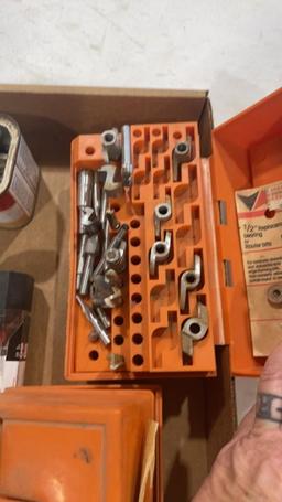 Box of router bits