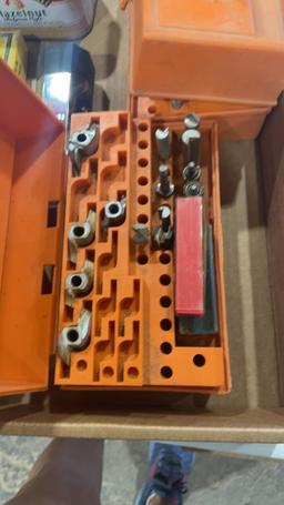 Box of router bits