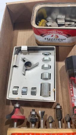 Box of router bits